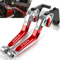 motorcycle folding extendable moto handbrake adjustable clutch brake levers for ducati ms4 ms4r 2001 2002 2003 2004 2005 2006