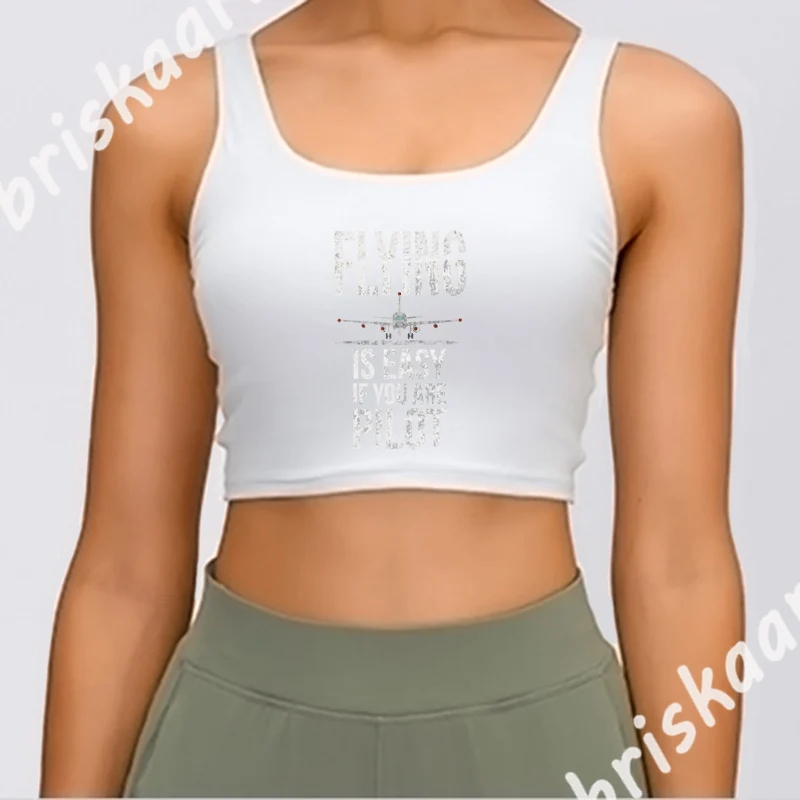 Самолет Женская майка фотографии свободная модная детская рубашка с надписью на