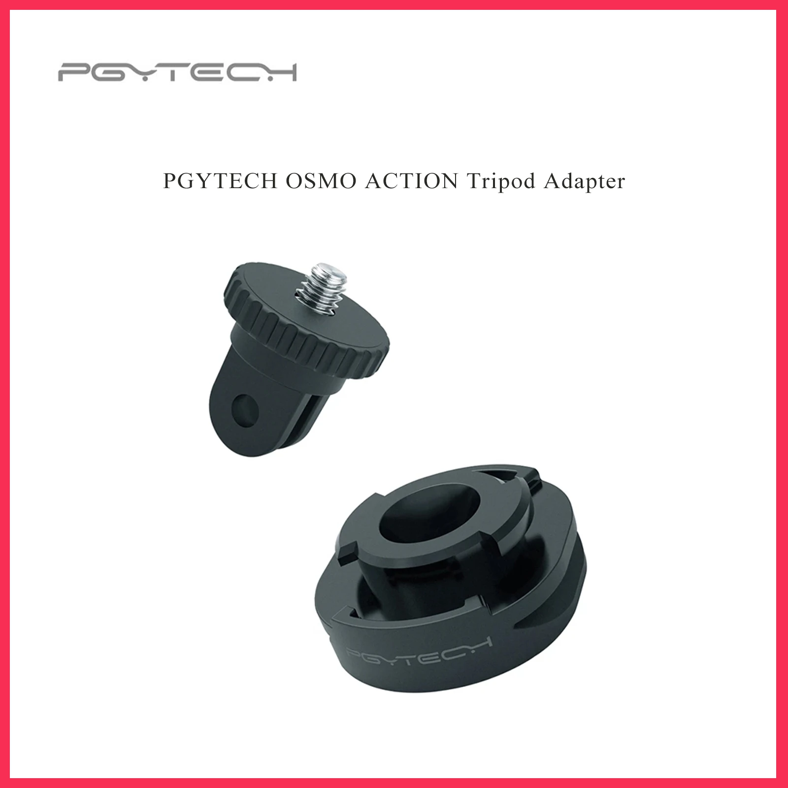 

PGYTECH OSMO ACTION Tripod Adapter 1/4 Screw Thread Qucik Release Universal Adapter External Accessories For Action Cameras