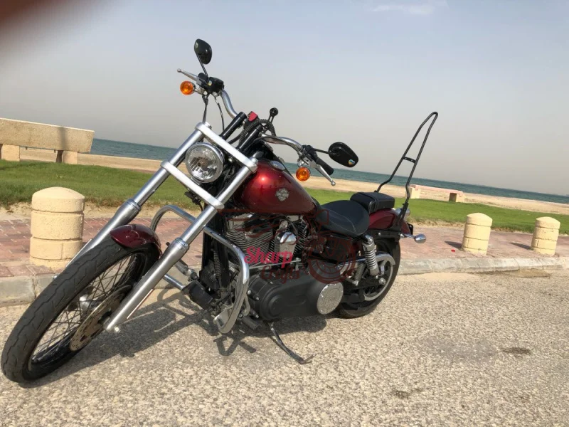 Задняя спинка для мотоцикла Harley Dyna Street Bob FXDB Super Glide Custom FXDC Low Rider FXDL|Накладки и