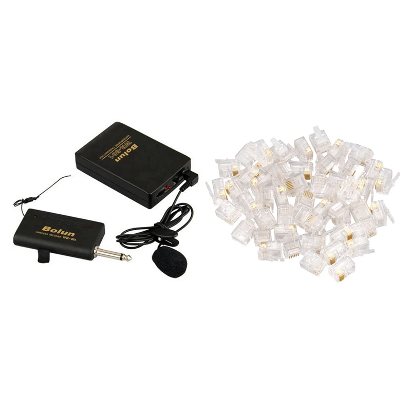 50 шт. разъем-адаптер для телефона с микрофоном | Электроника