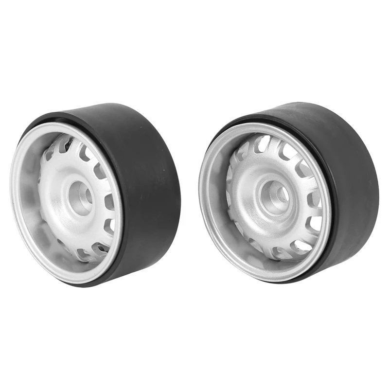

8Pcs Metal 1.9Inch Beadlock Wheel Rim Hub for 1/10 Car Axial Scx10 90046 Traxxas Trx4 Tf2 Rc4Wd D90 ,Yellow & Silver
