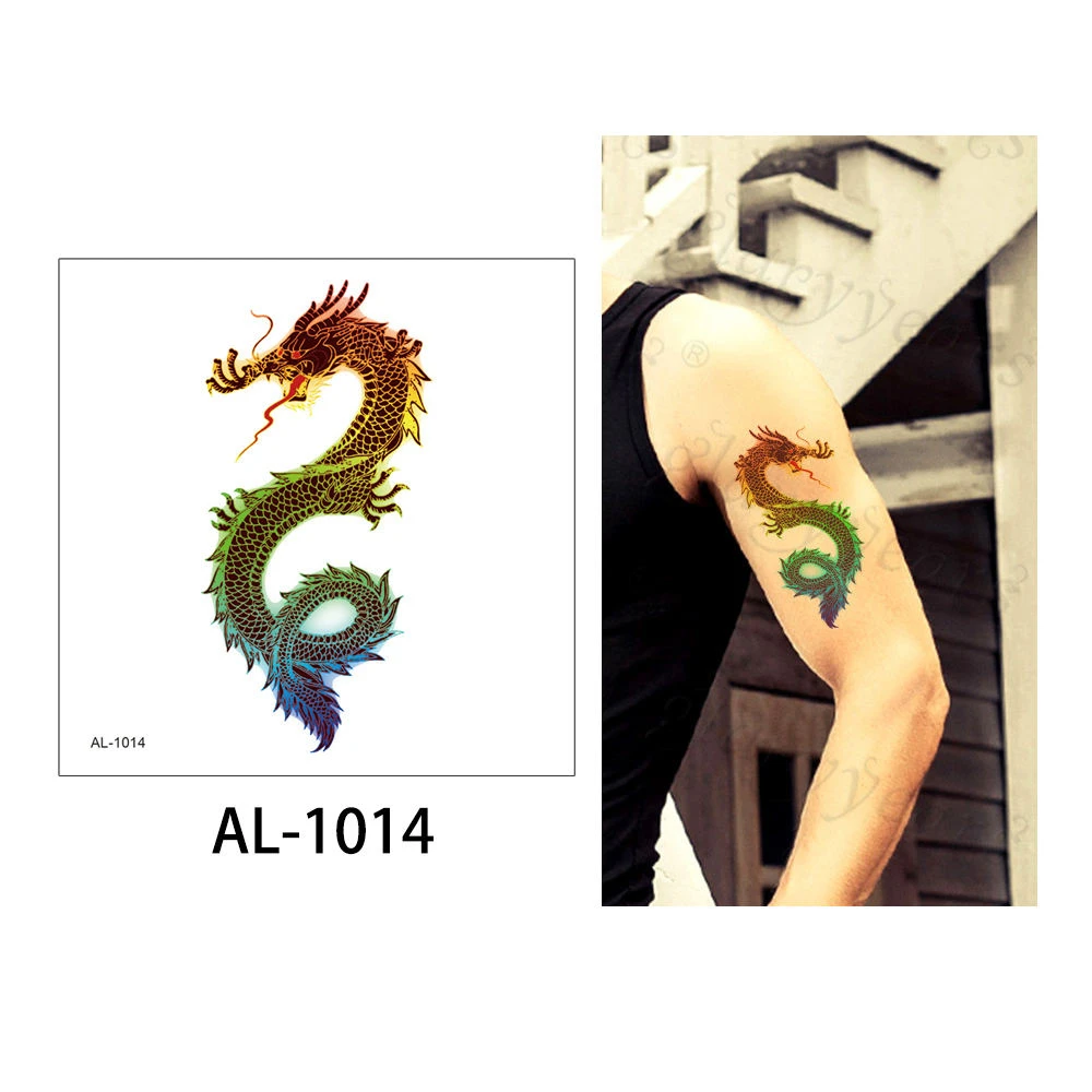 AL-1014 Glaryyears 1 лист 10*10 см футбол для временного макияжа тату-стикер поддельные тату флеш-тату водонепроницаемый маленький боди-арт для мужчин и женщин - Цвет: AL-1014