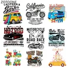 Железные нашивки ZOTOONE для автомобиля, наклейка для автобуса или мотоцикла, Переводные переводы для одежды, нашивка сделай сам для детей, теплопередающие аксессуары, Аппликации G