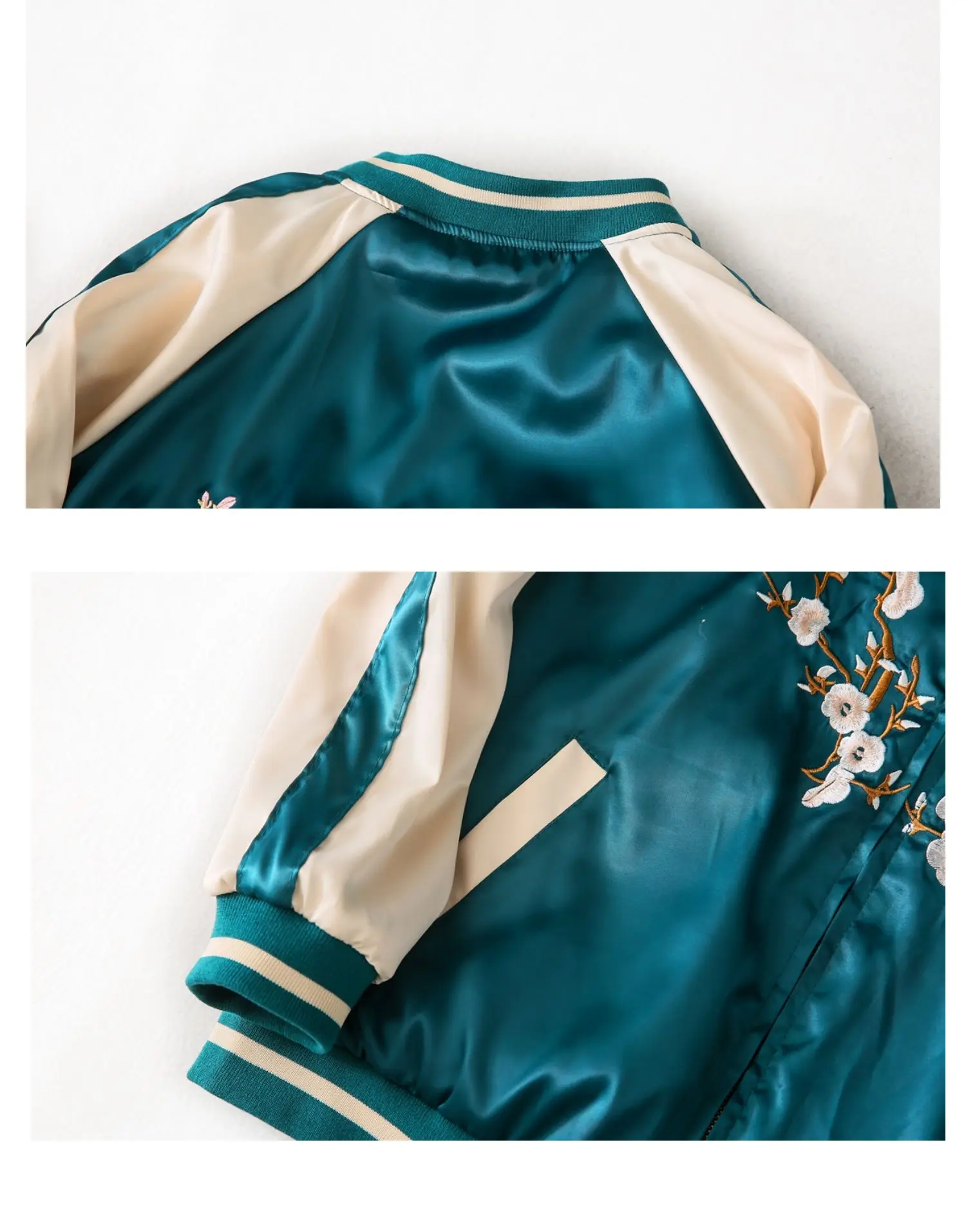 

Yokosuka Phoenix Embroidery Jackets Women 2020 New Basic Jacket Thin Windbreaker Outwear Bomber Female Baseball Women Men Coat