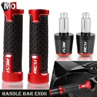 78 22mm cnc accessories motorcycle handlebar grips ends handle bar grip end for honda rc51rvt1000sp 1sp 2 rc 51 rvt 1000