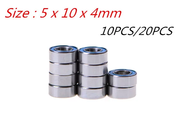 

10pcs Metel MR105-2RS Miniature Ball Bearings Rubber Sealed Ball Bearing Dropshipping