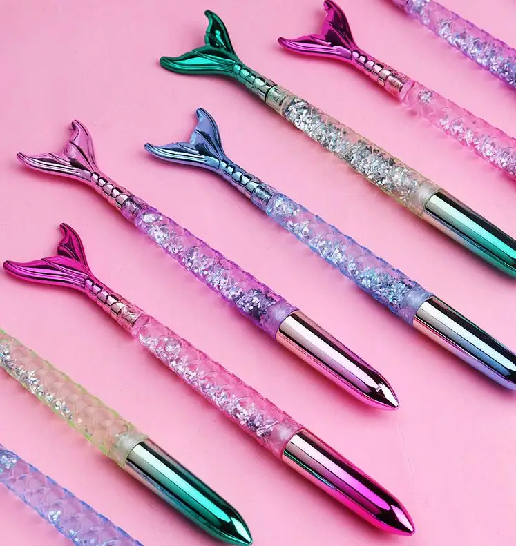 Русалка подарок канцелярские товары Мультяшные животные шариковые ручки