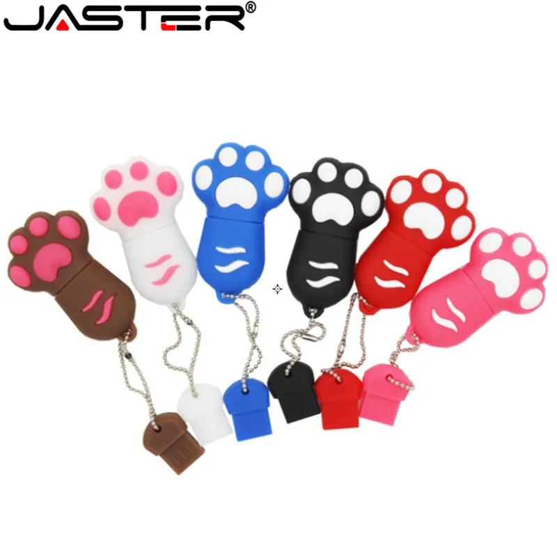Usb карта памяти JASTER в виде кота 32/16/8/4 ГБ usb 2 0|USB флэш-накопители| |