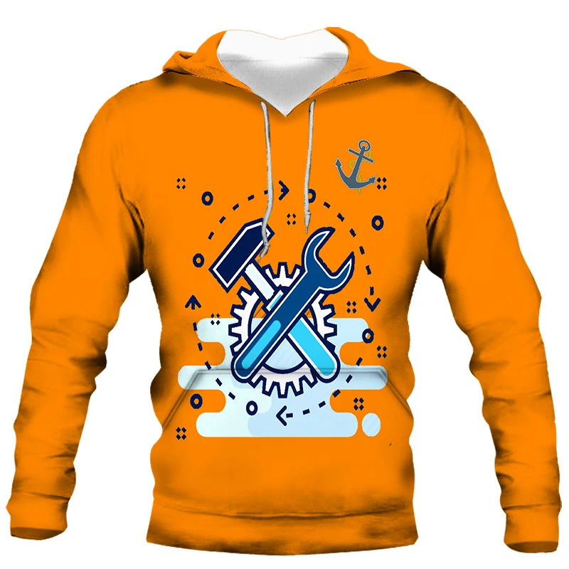 

3D Digital 2021 Fashion European and American Sweater Smiling Face Trend Series Printed Casual Trend Pattern Casual Men