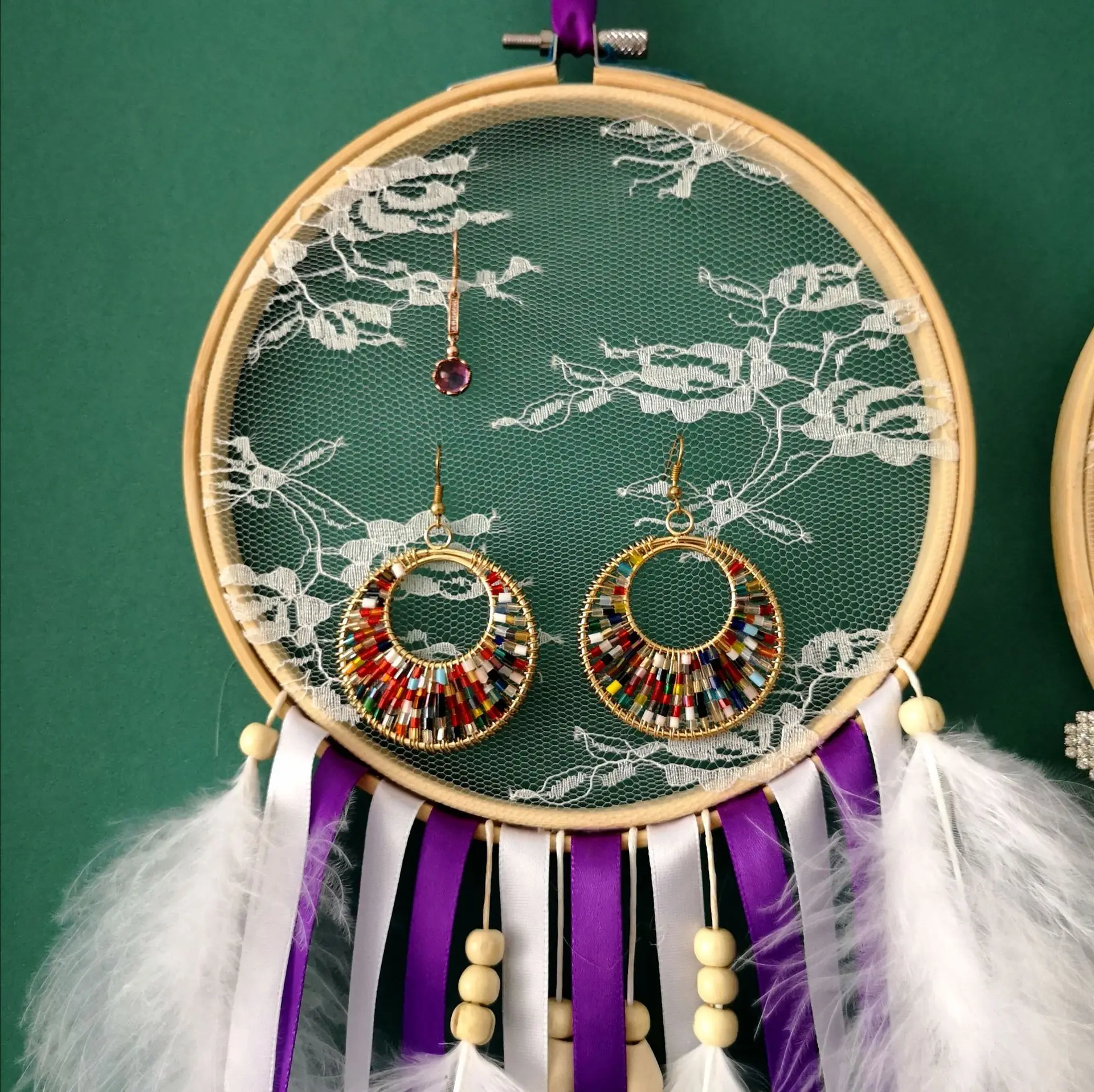 Новейший Ловец снов стиль кружева чтобы погнаться от кошмаров для девочек