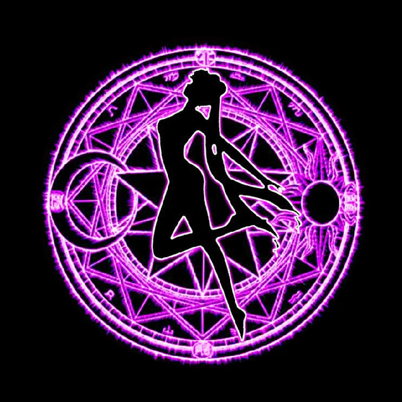 1 шт. автомобильный теневой дверной светильник мультяшный беспроводной лазерный