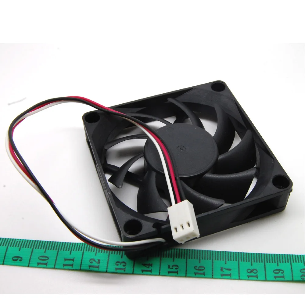 70 мм компьютерный ПК настольный вентилятор охлаждения кулер тихие вентиляторы 7