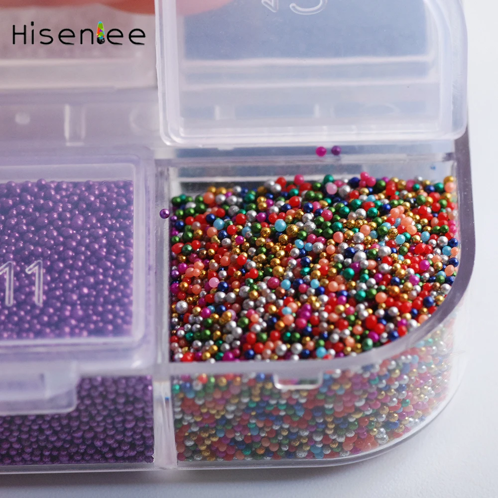 Высококачественные модные микросферы маленькие икры эльфа Хрустальные