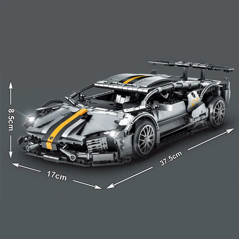 

MORK Building Blocks Racing Car Assembly Model Children's Toys NO.023015