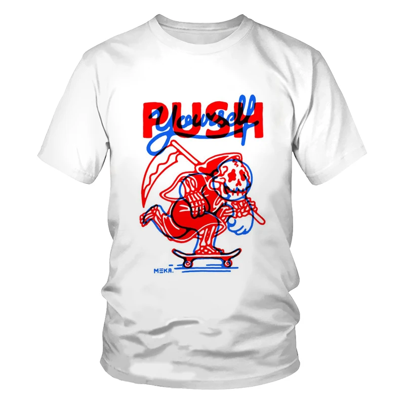 

2021 children's summer new 3DT shirts Interesting ink painting series 3D digital printing fashion trend O-neck T-shirts