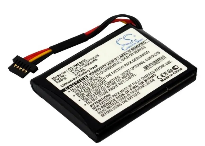 

CameronSino for TOMTOM 4EL0.001.01 XL 340M LIVE XL 340TM LIVE XL Live XL LIVE TTS 4EL0.017.01 AHL03713005 VF3A VF3M battery