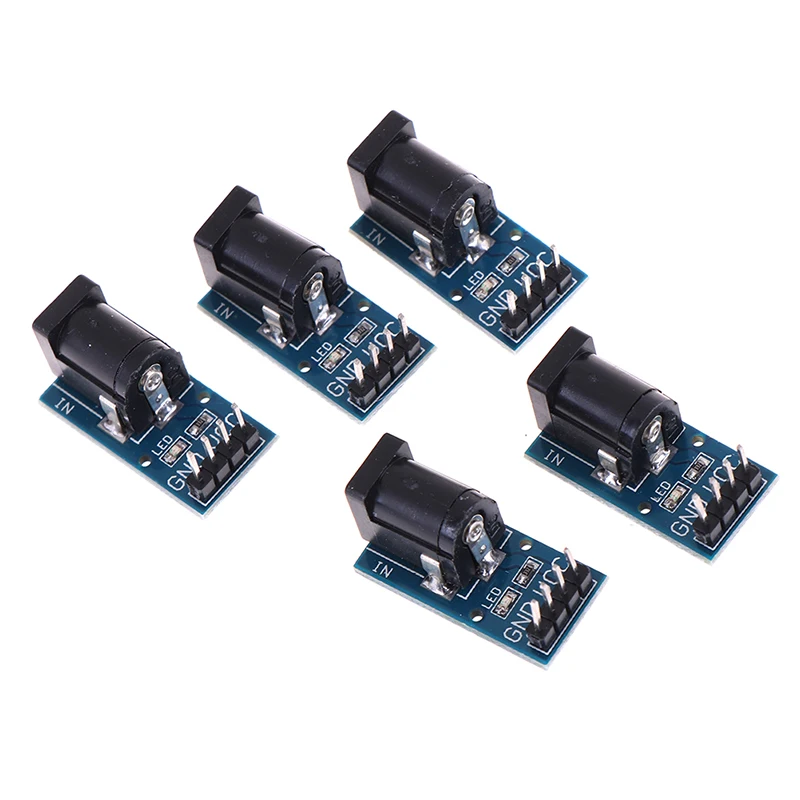 5 шт./лот DC разъем питания модуль адаптер пластина плата для Arduino|Соединители| |