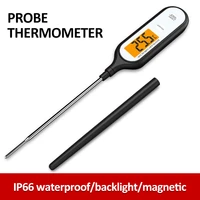 electronic bbq temperature meter fast reading kitchen food cooking thermometer gauge tool