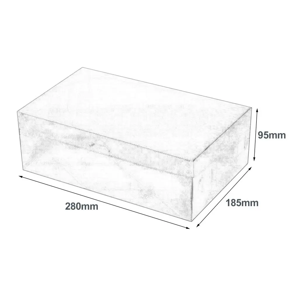 PP Plastic Shoe Boxes Universal Storage Organizer Stackable Space Saving Flip Type Drawer Box for Slippers Sandals Sport Shoes | Дом и сад
