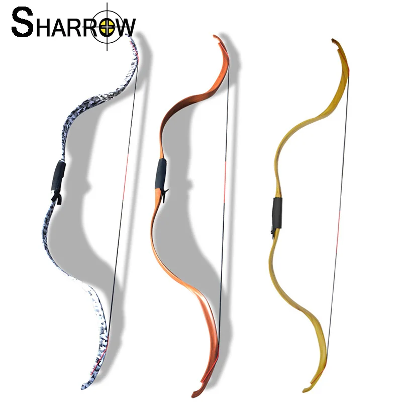 Традиционный лук для стрельбы из лука 20 фунтов Рекурсивный традиционный длинный