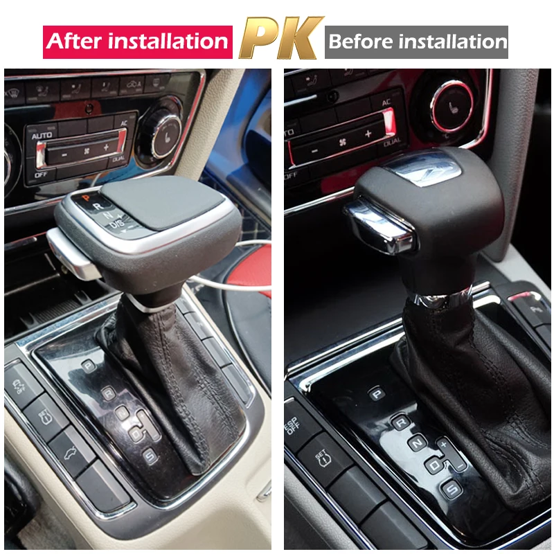 

For Skoda Octavia Haorui Auto Parts Automatic Transmission Gear Head Shift Knob Modification Gear Rod Rod Head