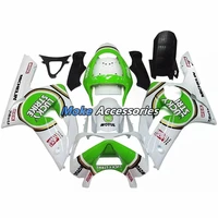 motorcycle fairings kit fit for kawasaki zx 6r 2003 2004 636 bodywork set high quality abs injection new ninja blue green