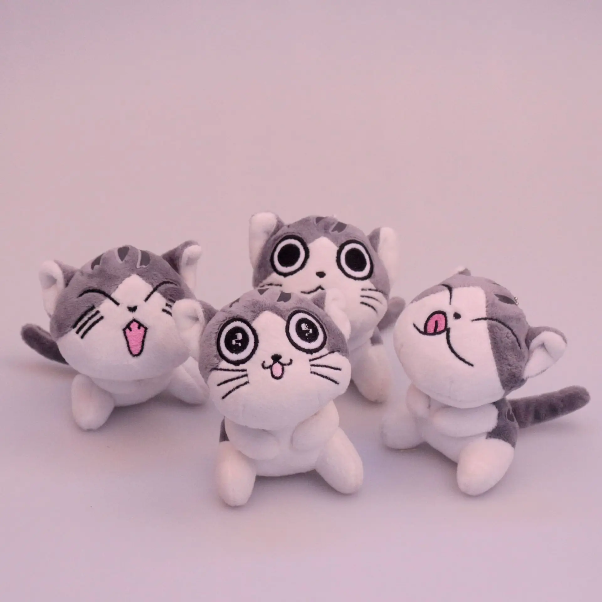 8-10 см Милая кошка Чи из аниме подвеска в Корейском стиле плюшевая игрушка кукла