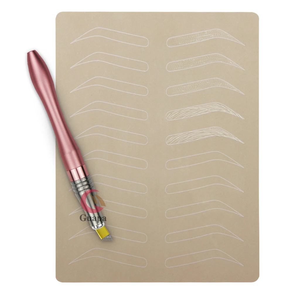 Ручная тату ручка для бровей микроблейдинг Наложение теней Tebori игла