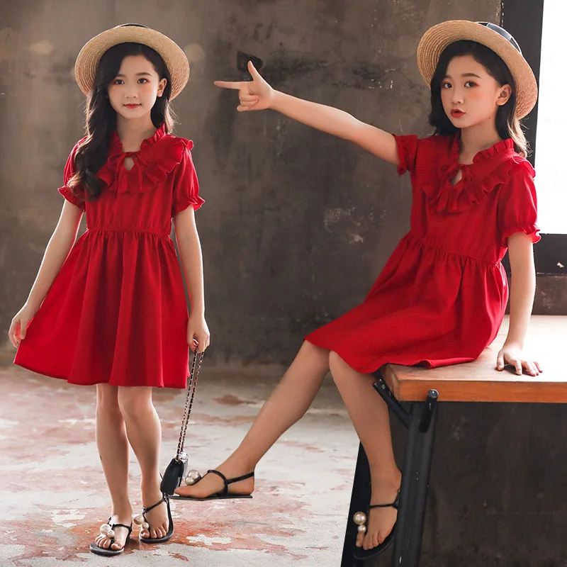 2020 Летнее Детское платье для маленьких девочек вечерние платья детская одежда