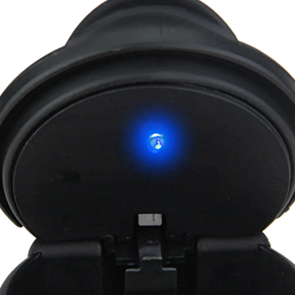 Светодиодный портативный автомобильный пепельница для автомобиля офиса