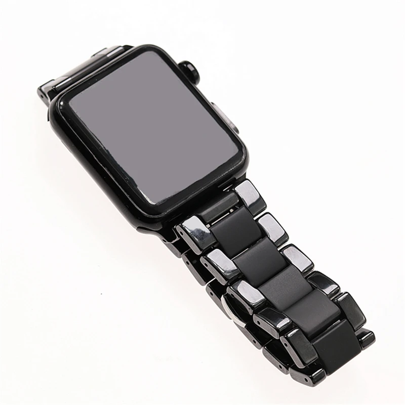 Керамический Пескоструйный матовый спортивный ремешок для Apple Watch Series 2 3 4 5 iwatch 42