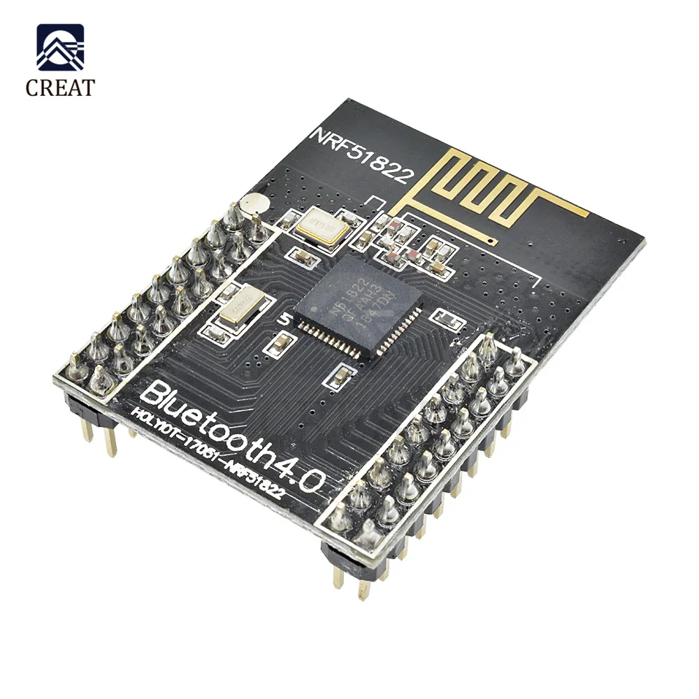 

Модуль беспроводной связи NRF51822, CORE51822, BLE4.0, Bluetooth, RF антенна Контроллера SPI I2C UART Rev2 Rev3 2,4 ГГц