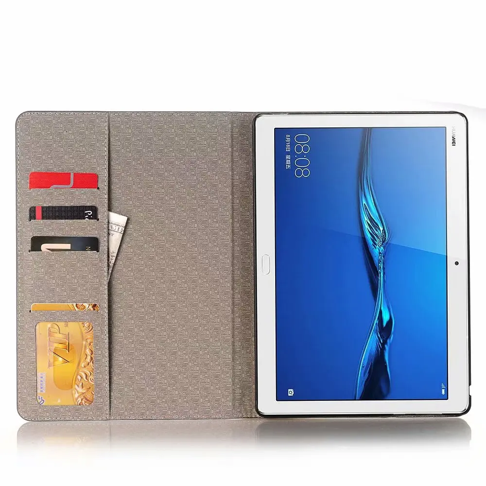 Флип-чехол для Huawei MediaPad M3 Lite 10 1 BAH-W09/L09/AL00 чехол с отделением карт искусственная