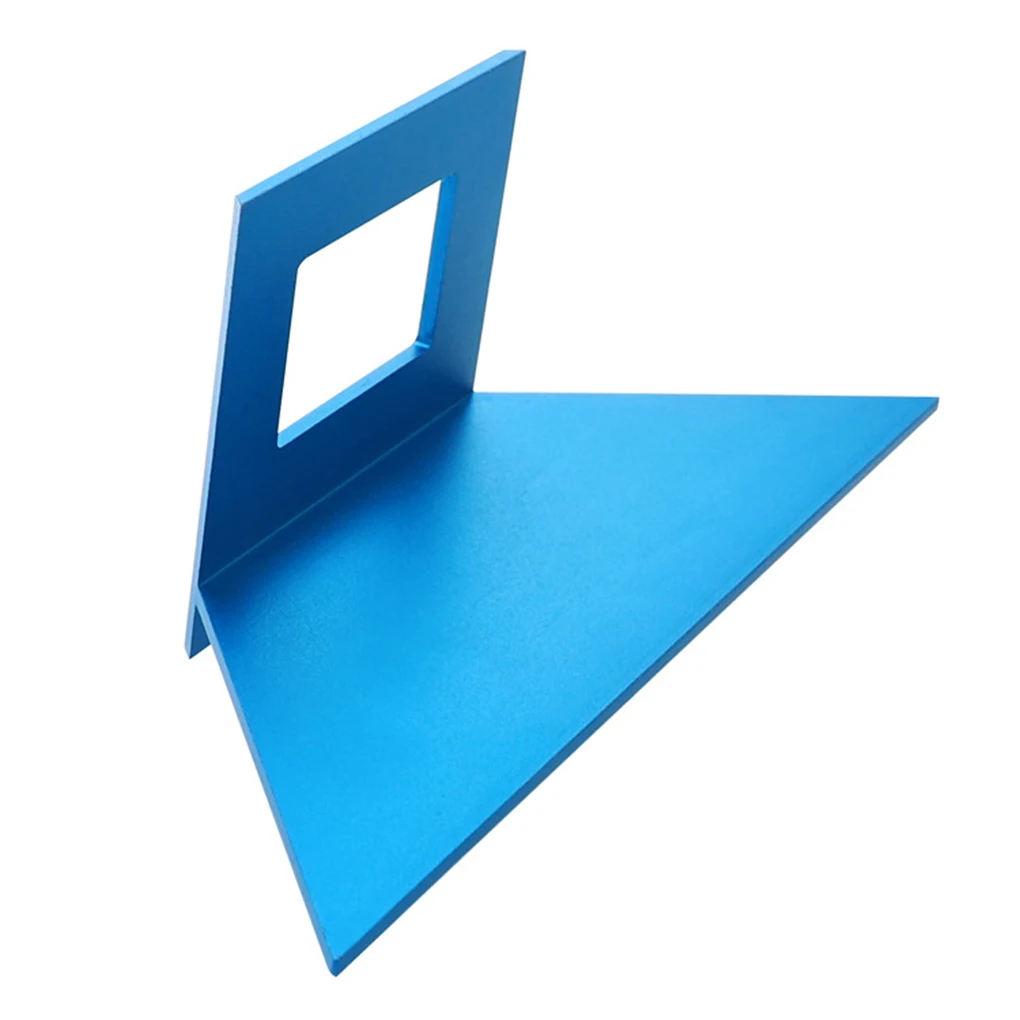 

Measurement Carpenter Ruler Aluminum Alloy Woodworking Scriber T Ruler 45/90 Degree Angle Ruler Tri-square Line Scriber Saw