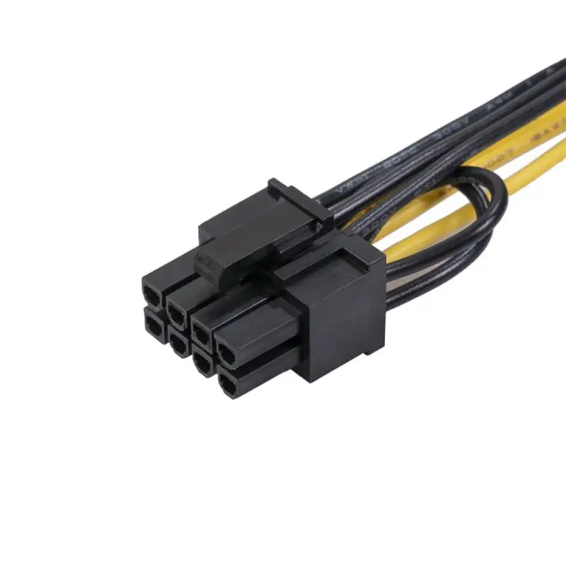 50/20 см PCI-Express PCIE 6 контактов на двойной 8 (6 + 2) VGA Графическая Видеокарта адаптер