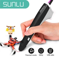 sunlu 3d pen 3d printing pens m1 support pla pcl filament best birthday gift for kids popular magic creative diy gift doodle pen