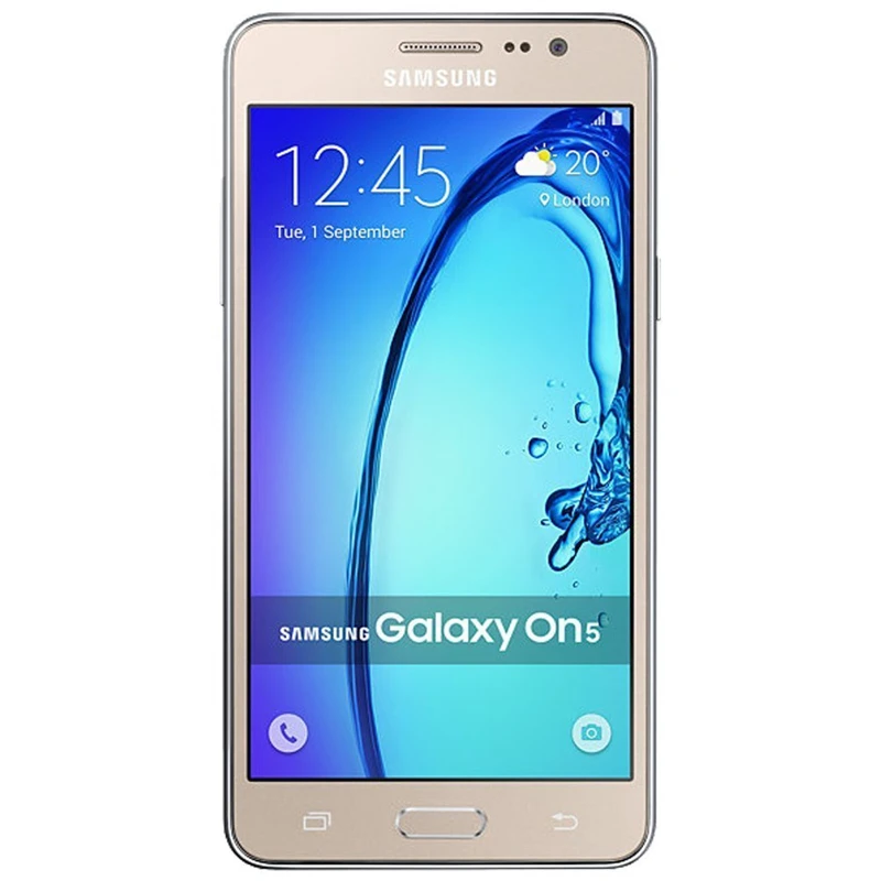 samsung galaxy on5 sm g5500 dual sim unlocked mobile phone 5 0 1 5gb ram 8gb rom 8mp quad core 4g lte android smartphone free global shipping