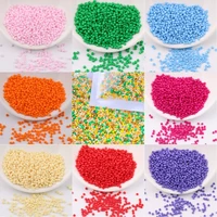 new 720pcsbag 2mm opaque colors glass seedbeads 130 austria solid round spacer beads for diy embroidery sewing accessories