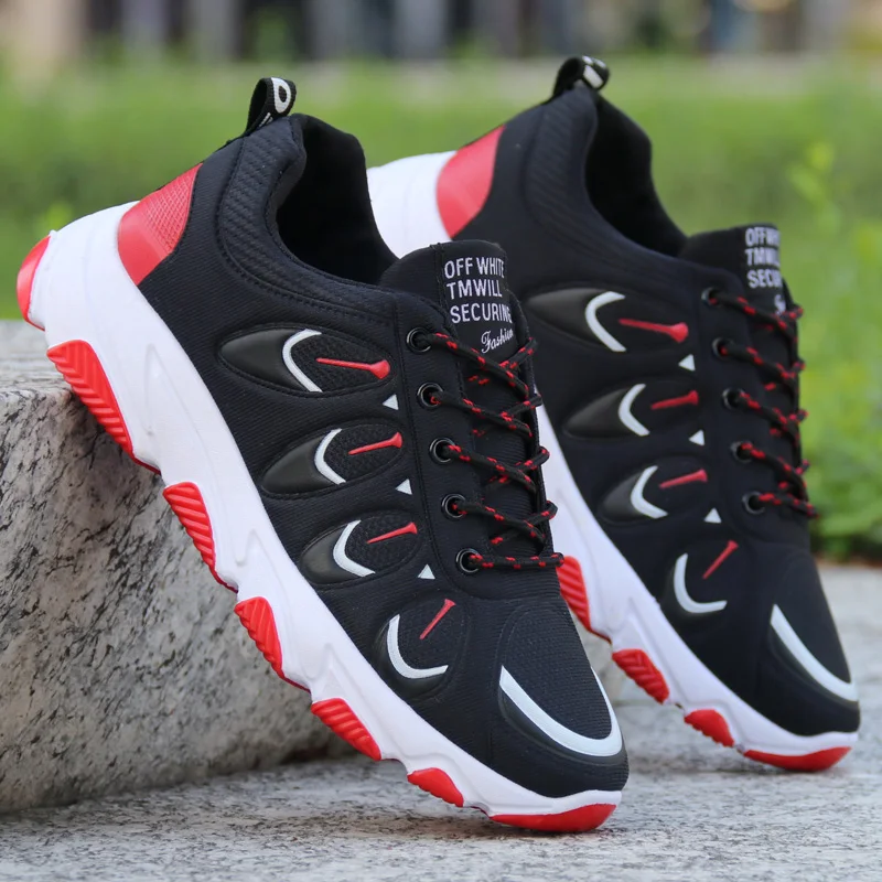 Мужские зимние кроссовки дышащая повседневная спортивная обувь баскетбольные