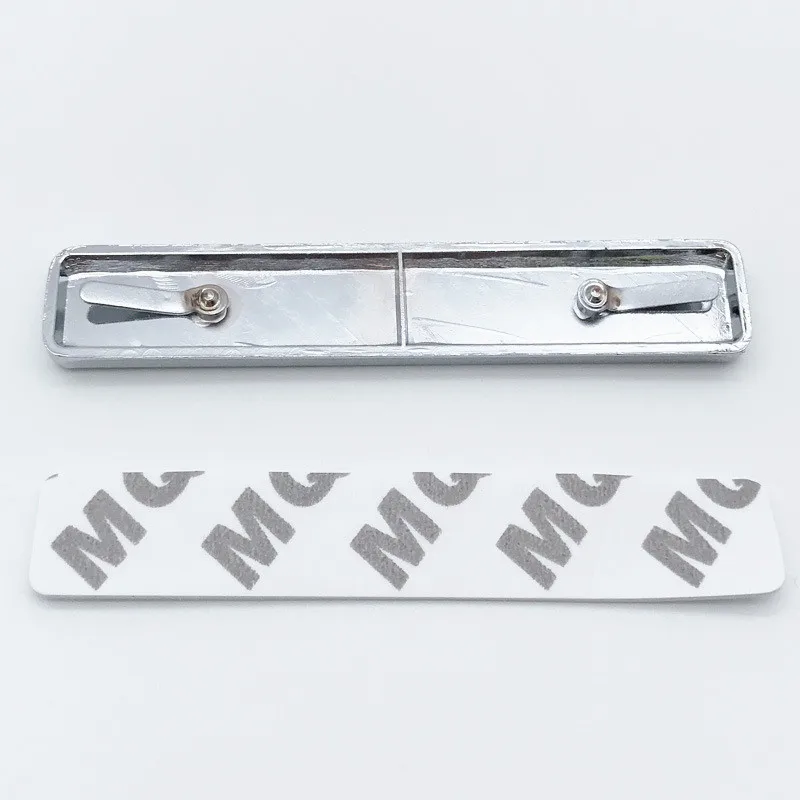 Металлическая Автомобильная наклейка с ограниченными буквами для задней двери