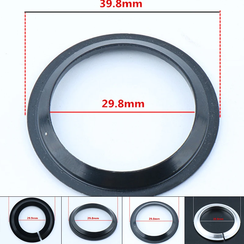 

Bike Front Fork Repair Base Bottom Ring High Strength Aluminum Alloy Tube Headsets Spacer Crown Bicycle Conversion Adapter Parts