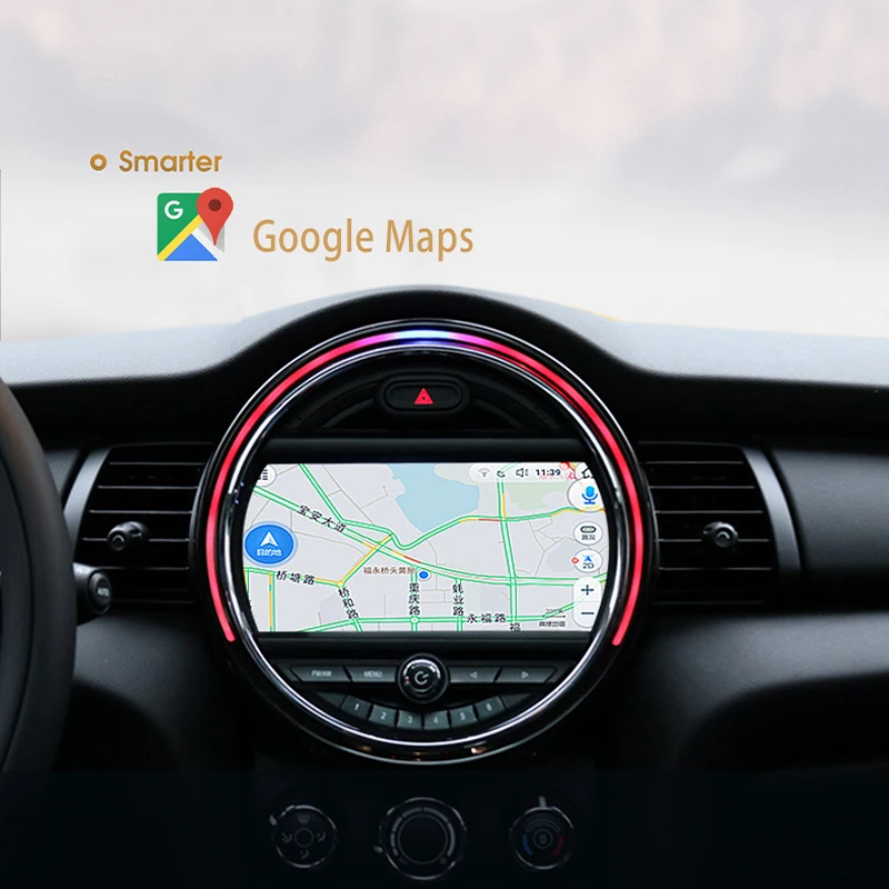 Мультимедийный GPS навигатор ZUOLV для BMW MINI R56 R60 NBT EVO Bluetooth 4G + 64G Android 9 0 радио