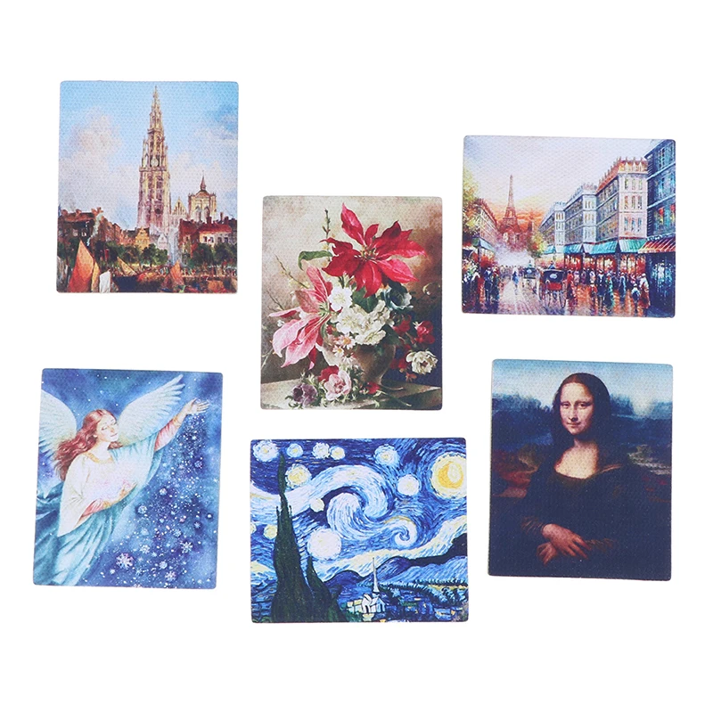 1:12 миниатюрная мебель кукольный дом рамка из смолы для картины Diy Кукольный Мини