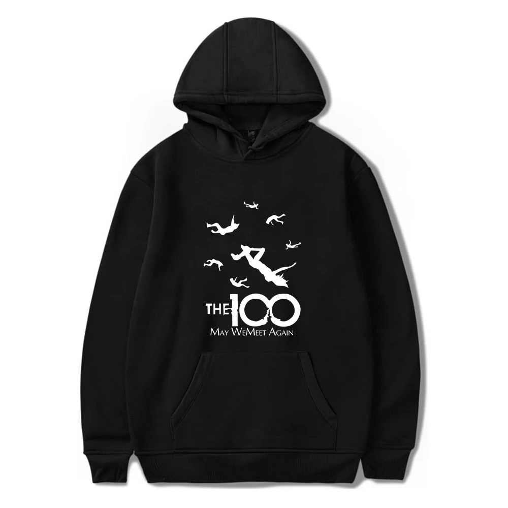 

Print 100 Hoodie Men Women Fashion Casual TV Series Harajuku Streetwear Pullover Hoodies Clothes sweatshirt for men