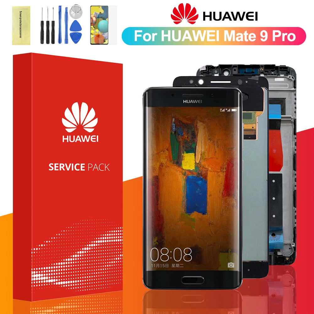 5 &quotОригинальный ЖК дисплей для Huawei Mate 9 Pro сенсорный экран дигитайзер запасные