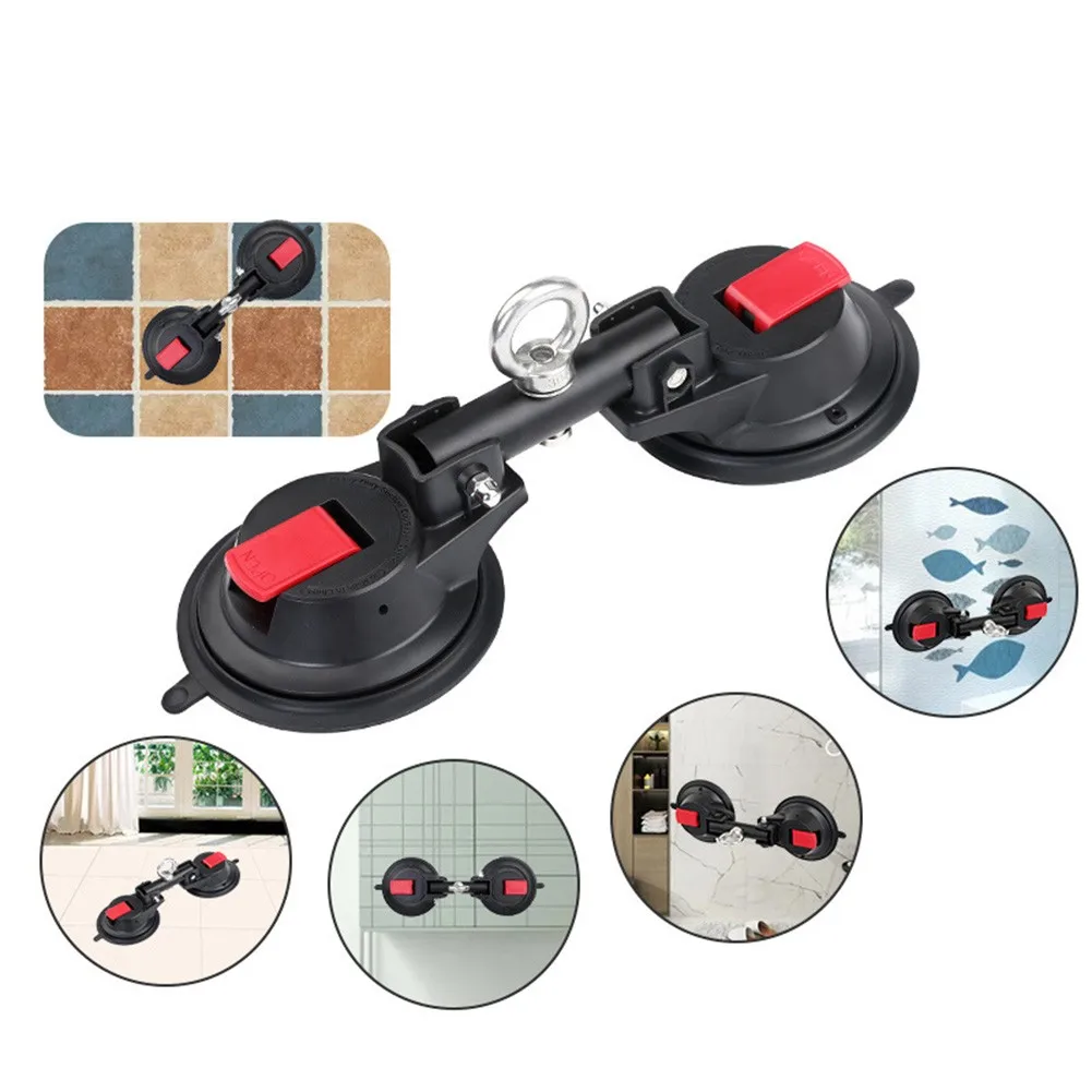 

Double Suction Cups Securing Holder Tie Down For Outdoor Tent Fixed Hook Car Truck Awning Camping Tarp Pet Sucker Accessory