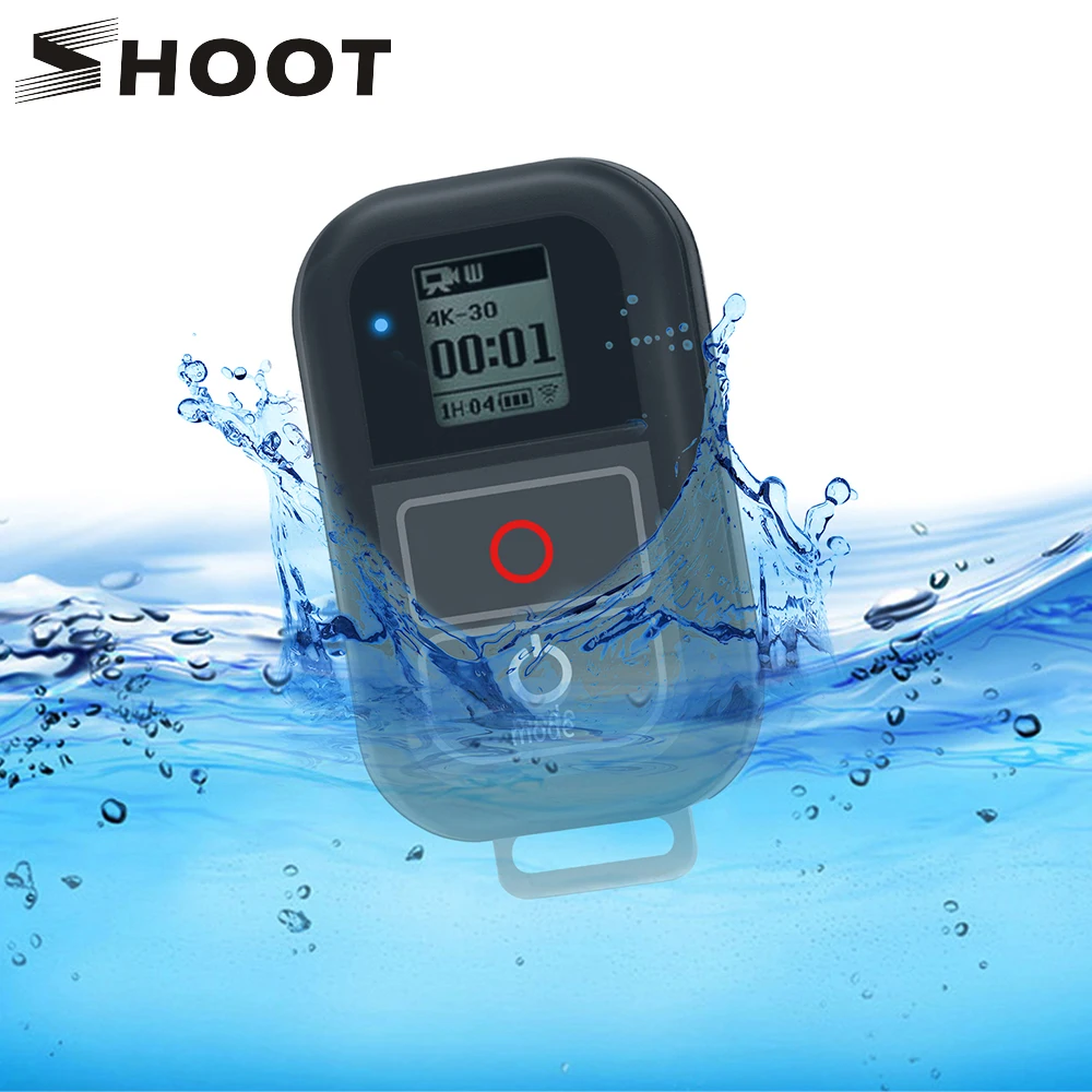 

SHOOT for GoPro 8 7 WiFi Remote Control Mount for GoPro Hero 8 7 6 5 Black Waterproof Remoter for Go Pro Hero 7 6 5 Accessories