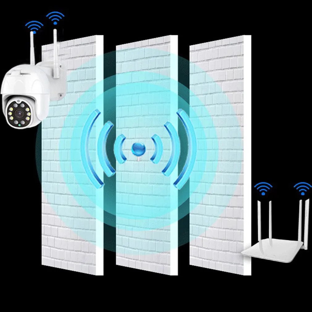 Беспроводная купольная камера для дома 360 градусов панорамная смарт монитор