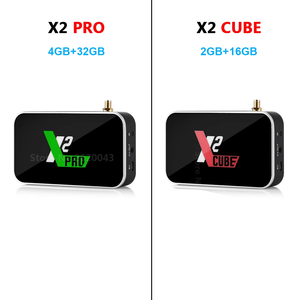 X2 cube X2 PRO Smart Android 9,0 tv Box Amlogic S905X2 2 ГБ 4 ГБ DDR4 16 ГБ 32 ГБ rom 2.4G5G WiFi 1000M Bluetooth 4K HD медиаплеер